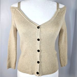 DKNY Cold  shoulder  Top size Xs